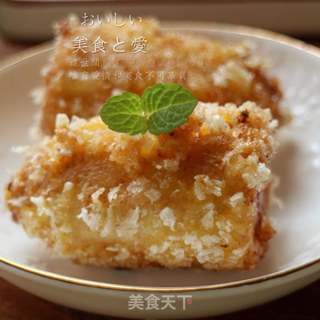 油炸香蕉的做法步骤:6