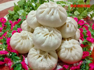 芋头肉包的做法步骤:9