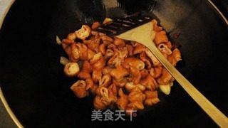 辣炒大肠的做法步骤:4