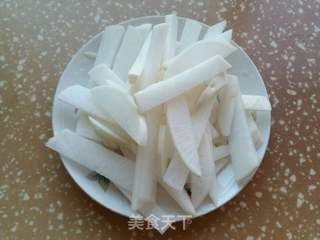 毛芋萝卜炖粉条的做法步骤:4