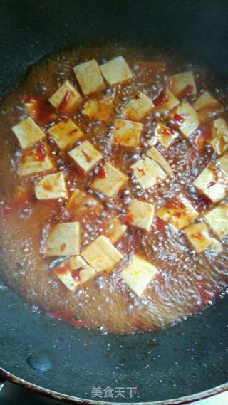 简易麻婆豆腐的做法步骤：7