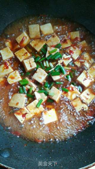 简易麻婆豆腐的做法步骤:8