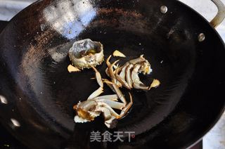 大闸蟹粥的做法步骤：7