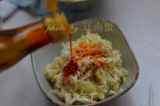 凉拌包菜的做法步骤:11
