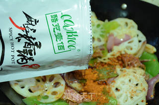麻辣牛肉香锅的做法步骤:6
