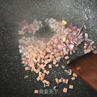 波点蛋包饭的做法步骤:4