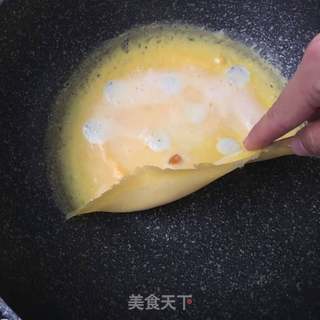 波点蛋包饭的做法步骤:13