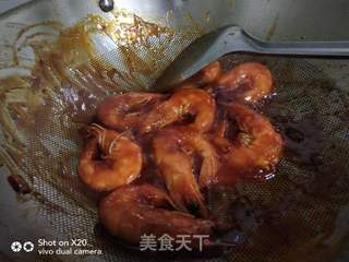茄汁大虾的做法步骤:8