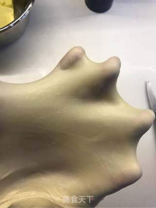 波兰种小牛角包早餐包的做法步骤:4