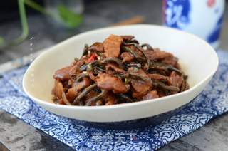 干豆角炖五花肉的做法步骤:7