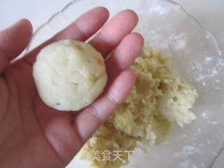 鲜虾土豆饼的做法步骤:8