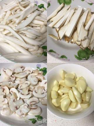 烤小番茄蘑菇酱的做法步骤:3