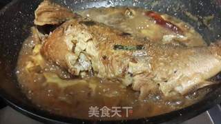 烧鲈鱼的做法步骤:7