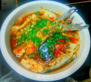 剁椒蒸麻鲢的做法步骤:9