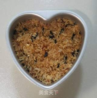 玛喜达的海苔芝士炒饭的做法步骤:7