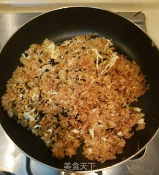 玛喜达的海苔芝士炒饭的做法步骤:6