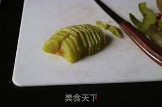 水果拼盘松树的做法步骤:4