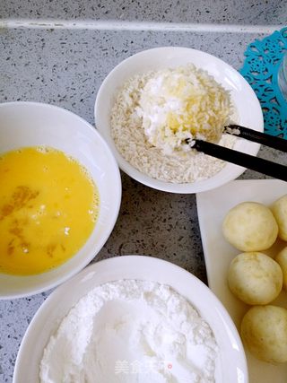 土豆丸子的做法步骤:12