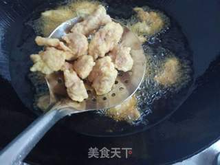 东北溜肉段的做法步骤:17