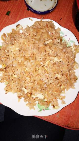 辣白菜炒饭的做法步骤：5