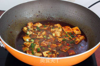 鲜香麻辣开胃菜,麻婆豆腐的做法步骤:7