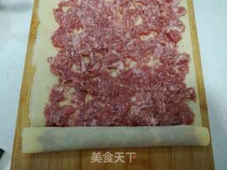 熏干豆腐肉卷的做法步骤：4