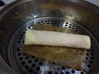 熏干豆腐肉卷的做法步骤:6
