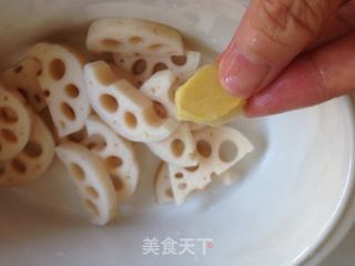 莲藕炖栗子的做法步骤:4