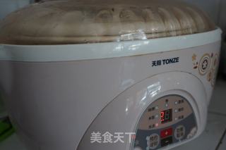 莲藕炖栗子的做法步骤:7