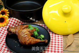 黑乐砂锅烤鸡腿儿的做法步骤:12