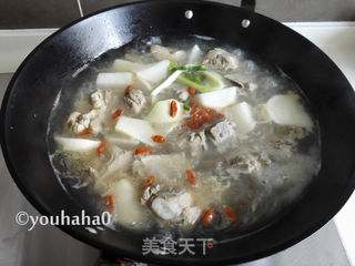 #炖菜#白萝卜排骨汤的做法步骤:7