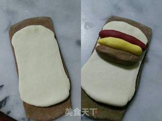 寿司组合馒头的做法步骤:10