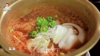 韩式辣白菜豆芽汤的做法步骤:14