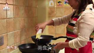 韩式辣白菜炒饭的做法步骤:6