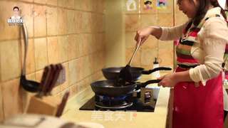 韩式辣白菜炒饭的做法步骤:13