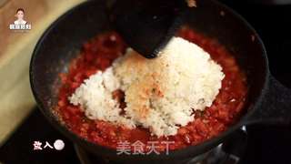 韩式辣白菜炒饭的做法步骤:15