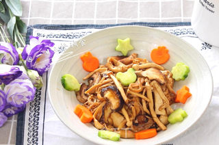 烤菌菇 宝宝辅食,香菇+海鲜菇+口蘑+金针菇+杏鲍菇的做法步骤:8