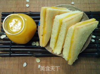 酸甜小点心---果酱三明治蛋糕(君焙厨师机版)的做法步骤:12
