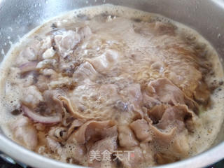 牛丼炸虾仁双拼饭的做法步骤:8