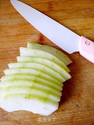 五花肉烧冬瓜的做法步骤:3