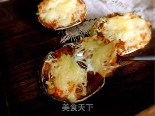 芝士焗素蟹粉的做法步骤:15