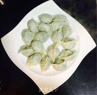 荠菜猪肉水饺的做法步骤:14