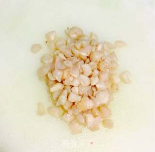 荠菜扇贝丁水饺的做法步骤:4