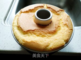桔子汁戚风蛋糕的做法步骤:12