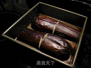 麻酱香醋拌茄子的做法步骤:3