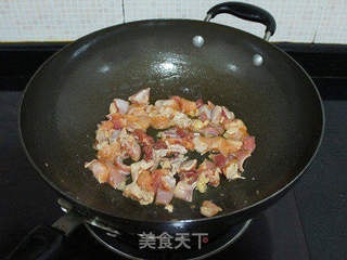【缤纷鸡肉三丁】的做法步骤:4