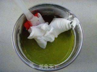 唤醒味蕾的清新蛋糕----抹茶长崎蛋糕的做法步骤:10