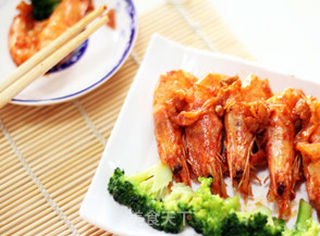 酸爽鲜的解腻菜——泡菜虾的做法步骤:8