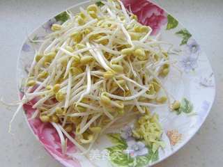蚝油韭菜炒黄豆芽的做法步骤:2