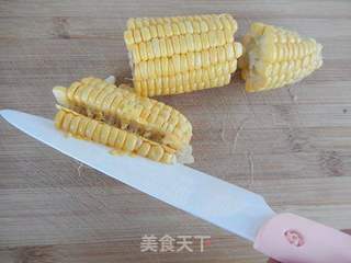 甜玉米拌山药的做法步骤:2